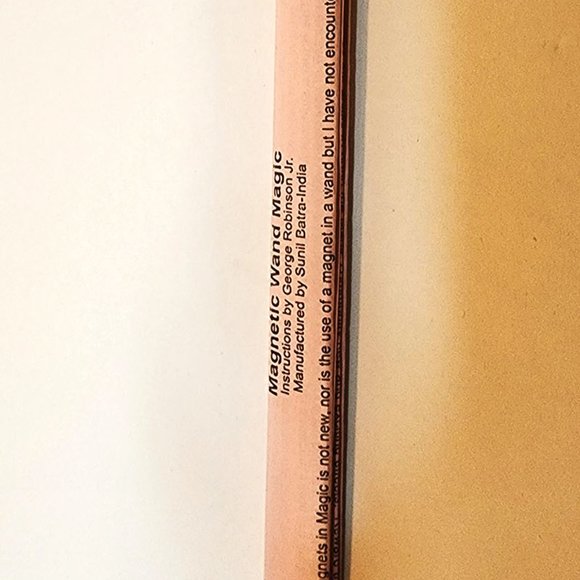 Magnetic magic wand by Sunil Batra - Picture 7 of 9